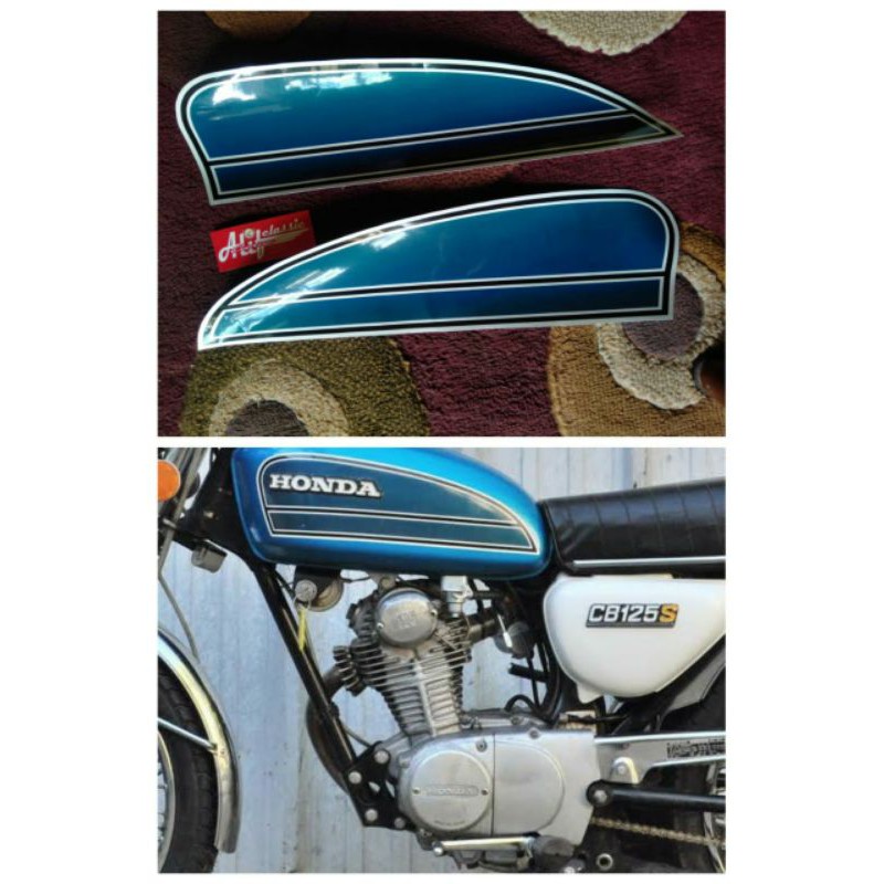 striping honda cb125s strip honda cb125 polet honda cb125
