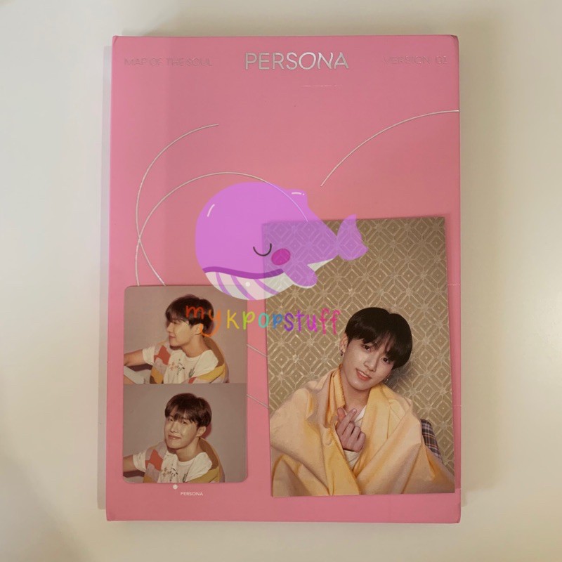 BTS PERSONA VER.1 UNSEALED PHOTOCARD & POSTCARD [READY STOCK]