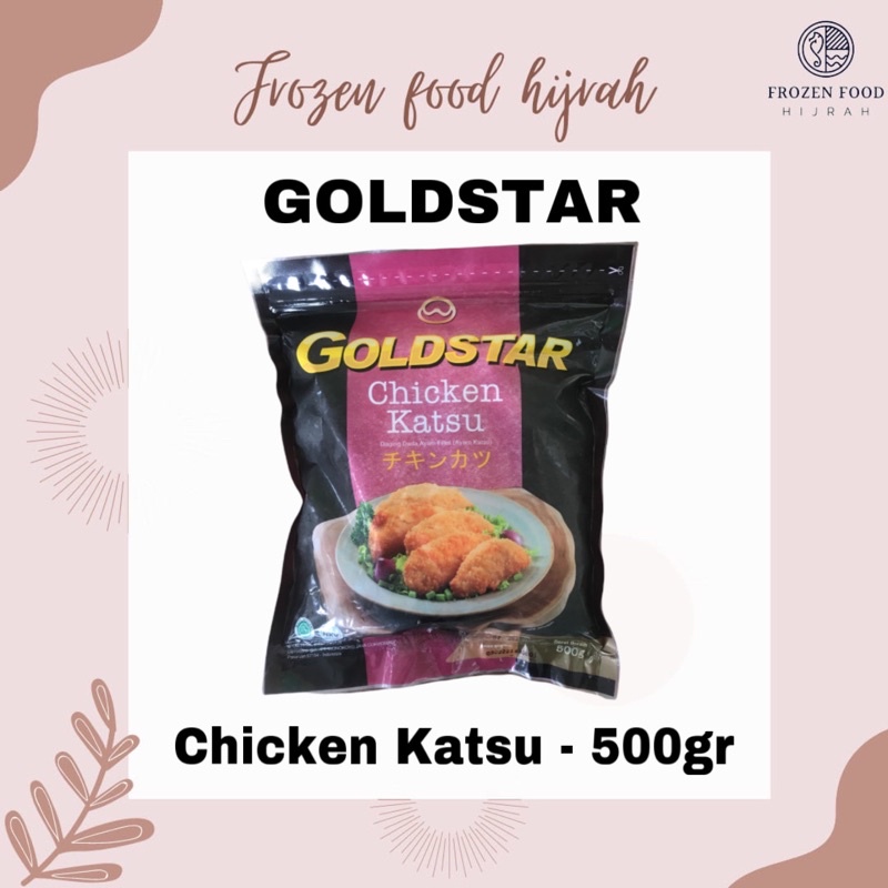 

GOLDSTAR CHICKEN KATSU 500GR