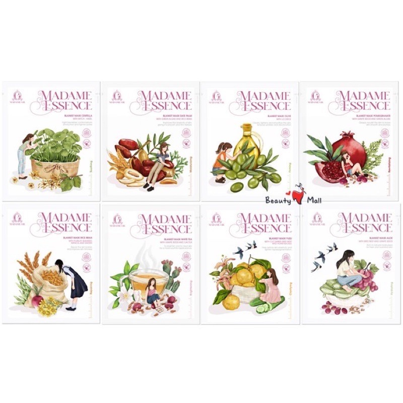 MADAME GIE ESSENCE BLANKET MASK / MADAME GIE SHEET MASK