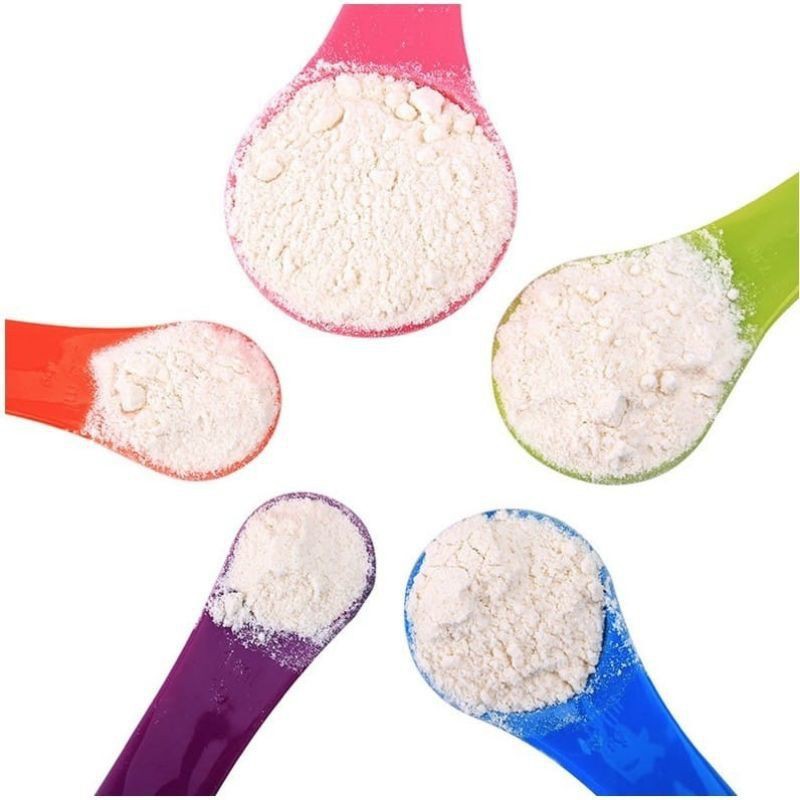 SENDOK TAKAR Set 5 in 1 Warna warni SENDOK TAKARAN 5 IN 1 UKUR MASAK BUMBU DAPUR SENDOK TAKAR KUE SENDOK OBAT SENDOK TAKARAN SET
