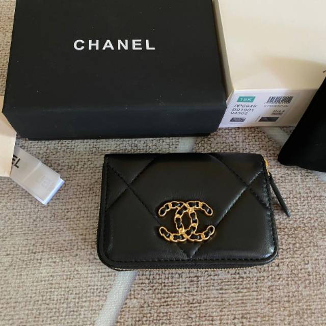 DompetChanel19 ZippedCoinPurse