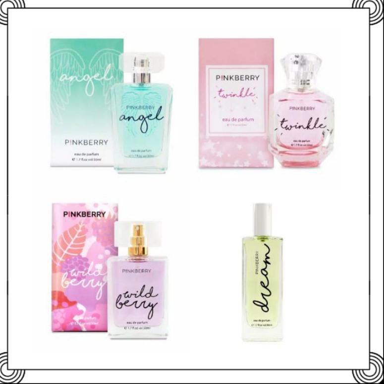 ★ BB ★ Pinkberry EDP Dream 50ml - Twinkle 50ml - Wild Berry 50ml - Eau De Toilette - Parfume - Parfum - Minyak Wangi