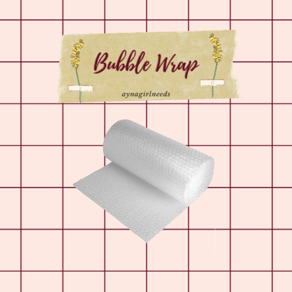 

(TIDAK TERJUAL TERPISAH) EXTRA BUBBLE WRAP & KARDUS