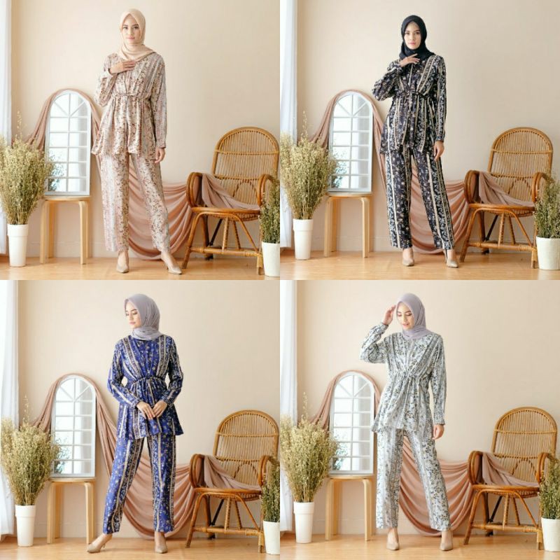 Rona One Set / Setelan By Tika Permata