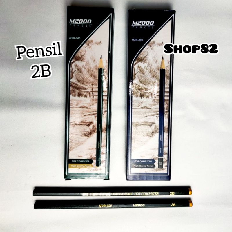 

pensil 2b pinsil pencil kayu komputer sekolah anak menulis gambar kayu promo