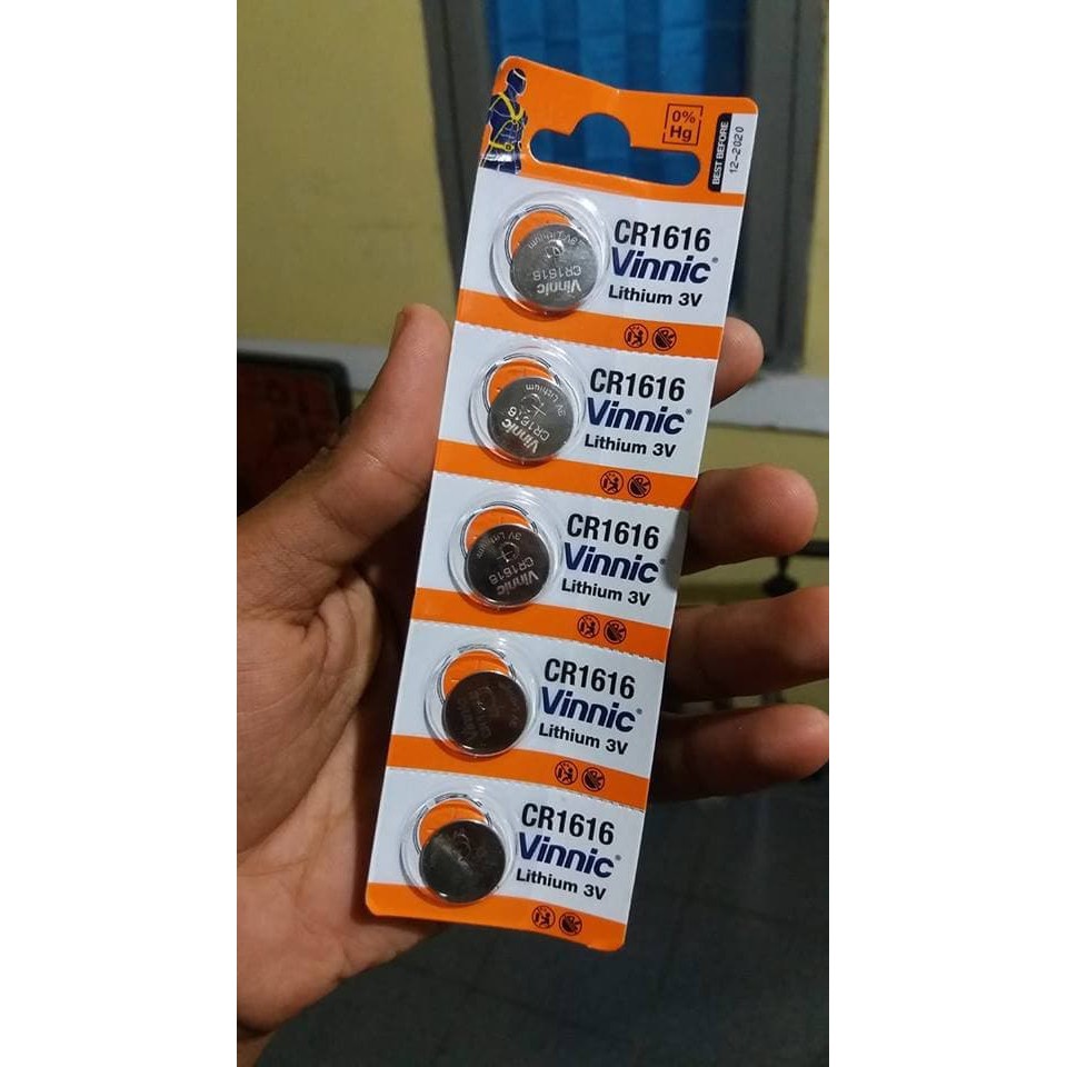 BATTERY VINNIC CR1616 batrai jam tangan vinnic CR1616