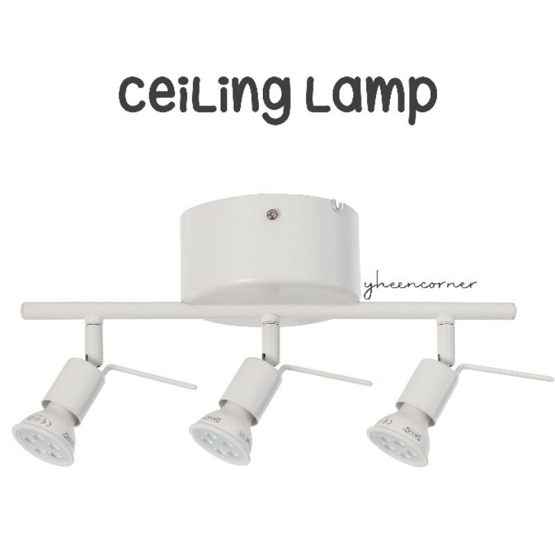 Ceiling Lamp LAMPU SOROT lampu plafon (BELUM TERMASUK BOHLAM)