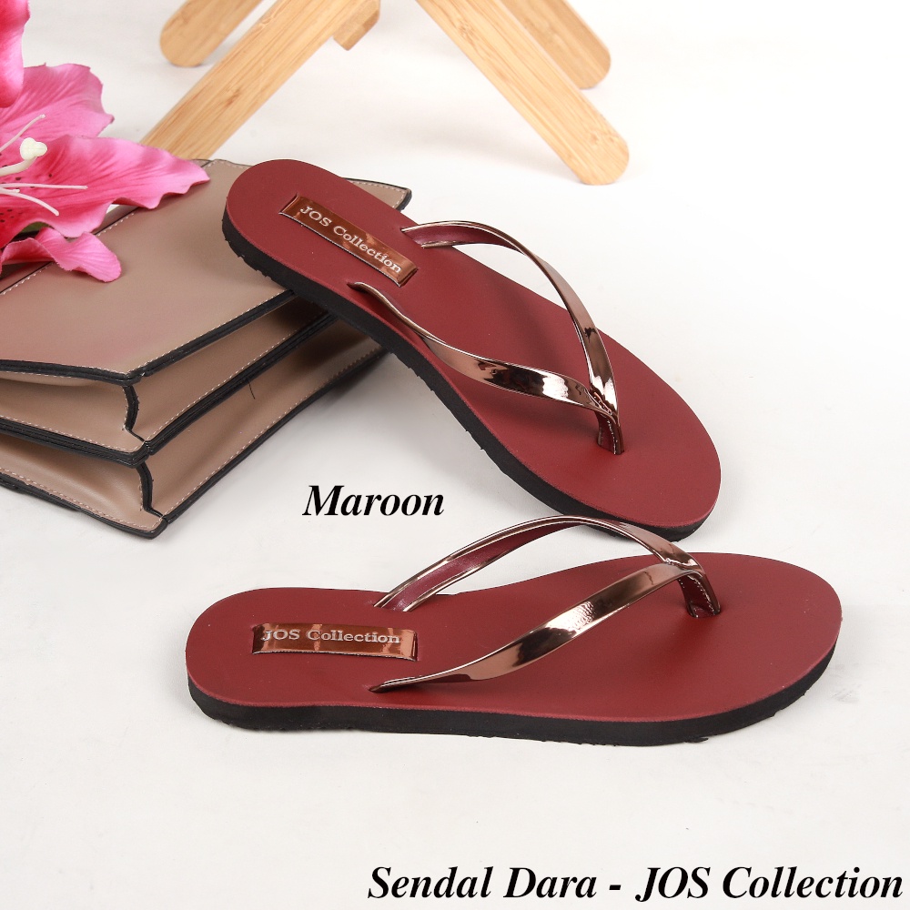 Sendal Jepit Wanita Flat - Dara by Jos Collection