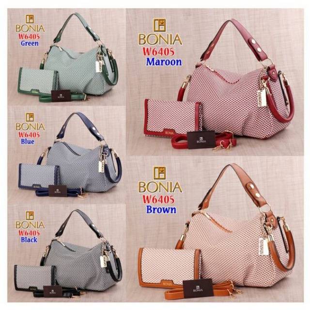 Bag Bonia W6405 / SHOULDER BAG / TAS SELEMPANG / TOTE BAG FASHION