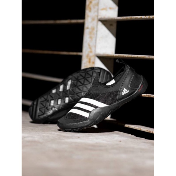 ORIGINAL SEPATU ADIDAS TERREX CLIMACOOL JAWPAW BLACK WHITE