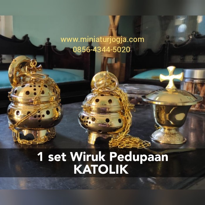 Dupa - Wiruk / Turibulum / Pedupaan Tempat Dupa Gereja Katolik