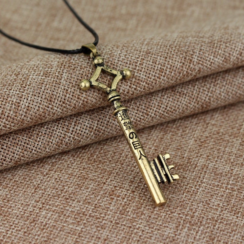 Eren Yeager's Basement Key Necklace (Attack on Titan)