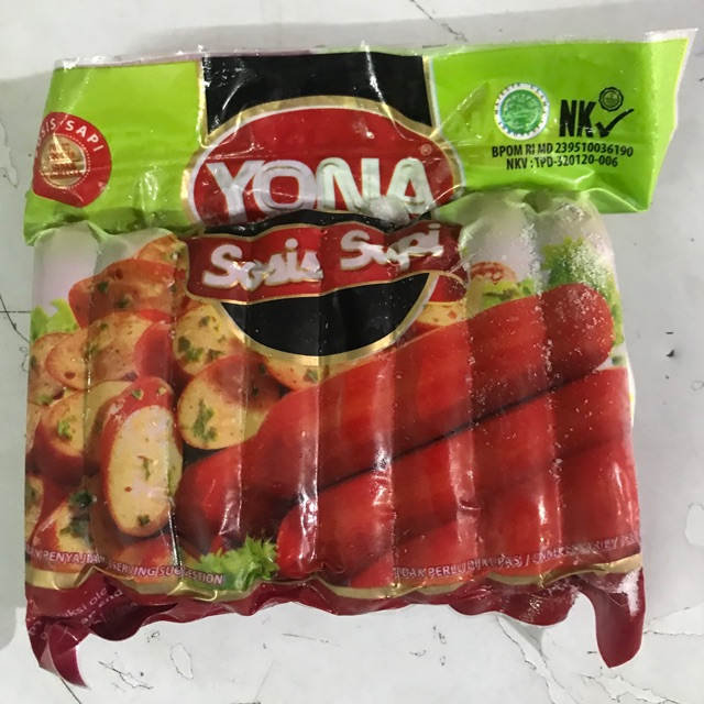 

Yona Sosis Sapi Merah (Tanpa Kupas) 450gr