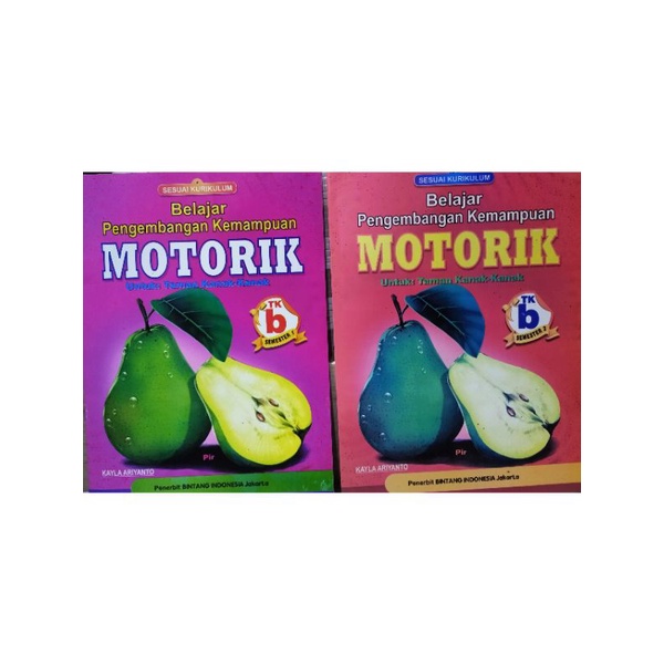 BUKU BELAJAR PERKEMBANGAN KEMAMPUAN  TK B / TK B