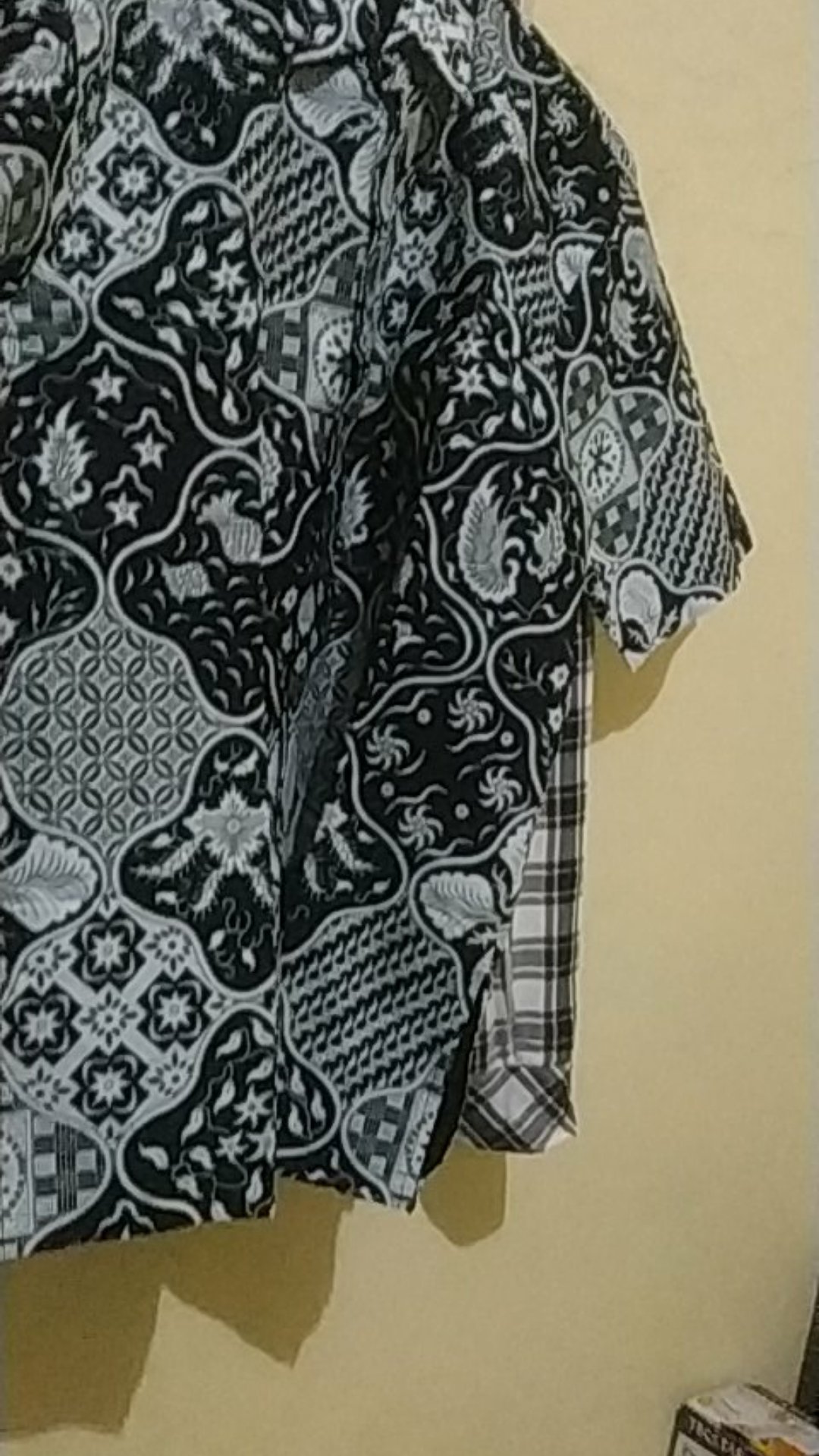 Batik Solo Sewu Lekuk Kemeja Pria Katun Halus Sragenan Full Furing