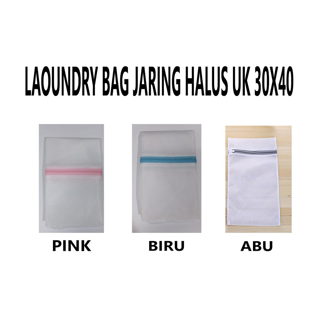 Laundry Bag Uk 30x40 (Jaring Halus)