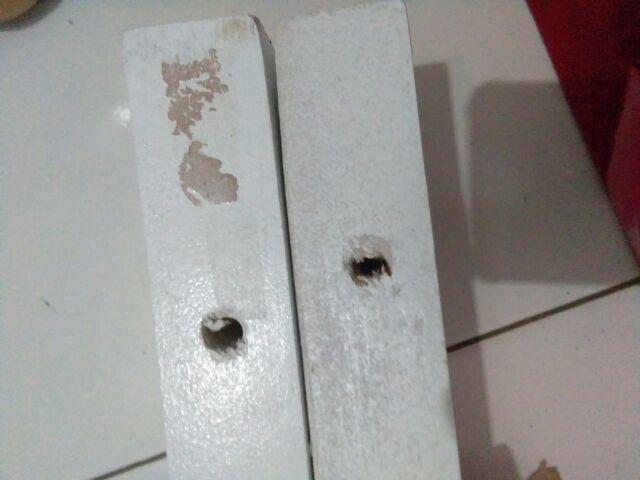 2pcs Rak Ambalan 40cmx13cm Tebal Kayu 3cm Rak Dinding Rak Bunga Rak Serbaguna Rak Floating Shelves