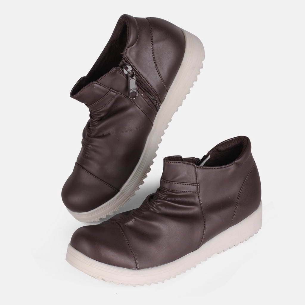 SEPATU WANITA SLETING HASYA COKLAT ORIGINAL CAQEP