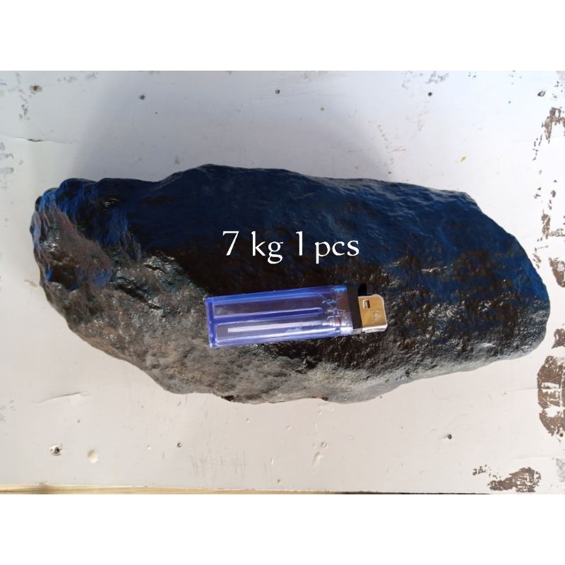 Batu kali besar batu alami sungai gunung  8 kg batu Aquarium aquascape