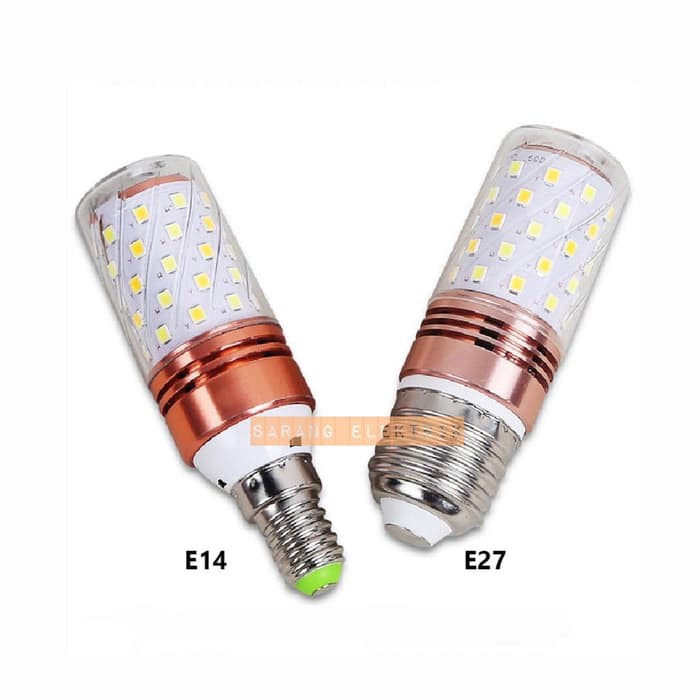 Lampu LED E27 / E14 12 Watt Jagung / Corn Bulb 3 in 1 3 Warna