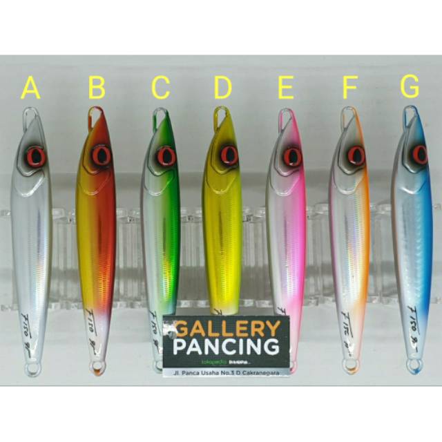 

Metal Jig Fisher Millenium Pensil 150gr