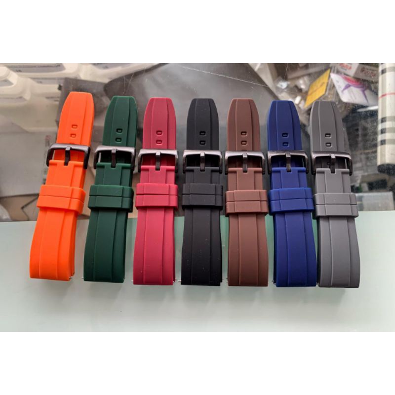 Strap Tali Jam Tangan Melengkung Size 24MM quik realesee