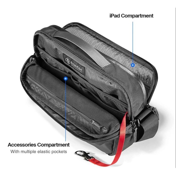 Hot sale   CROSSBODY BAG URBAN COMMUTE TOMTOC H02A01D PREMIUM FOR IPAD PRO 11 INC   hanya di shopee