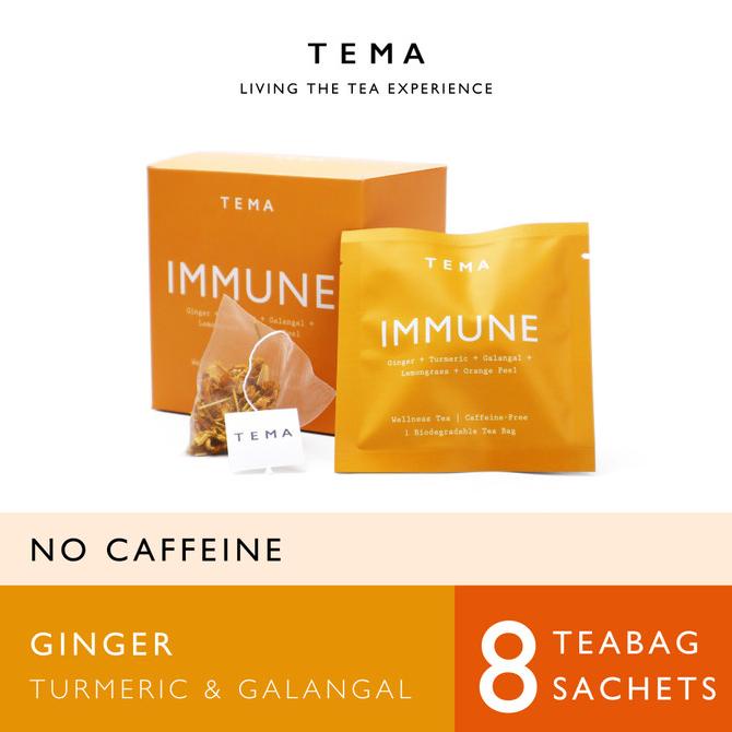 

[COD] TEMA Tea Bags - Wellness Tea - Immune / Ginger Turmeric Galangal [COD]