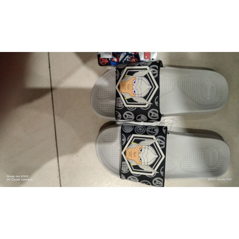 SANDAL LAMPU ANAK LAKI LAKI  JUSTICE LEAGUE