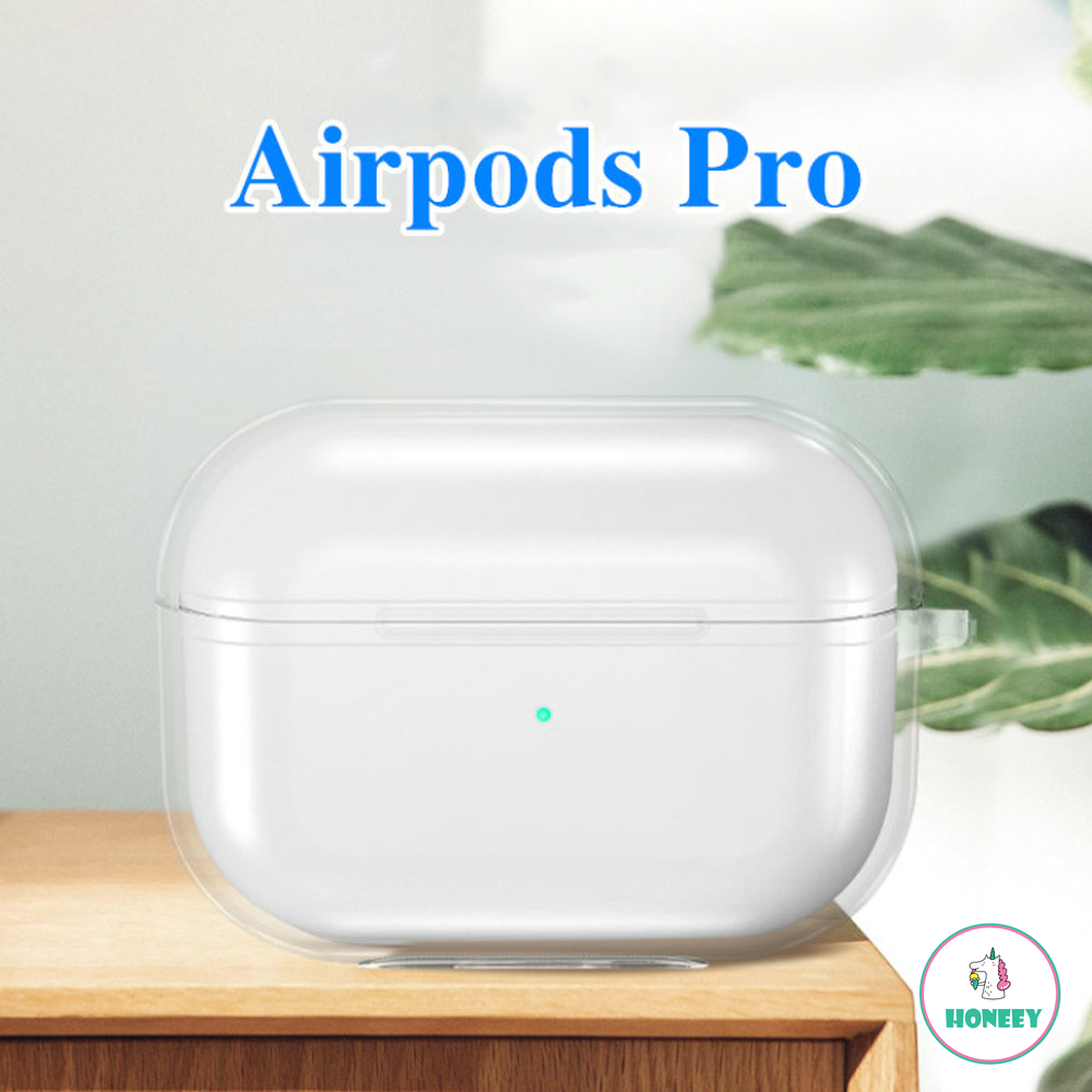 Transparents Airpods Case Bluetooth Wireless Earphone Soft Silicone Case compatible for Airpods 1/2/pro Protective Cover