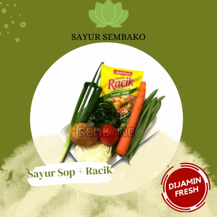 

Sayur Sop Komplit