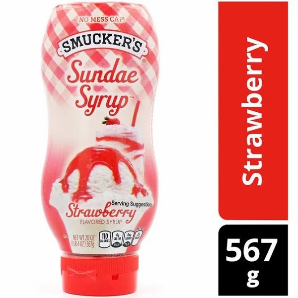 

SMUCKER'S Sundae Syrup Strawberry 567gr