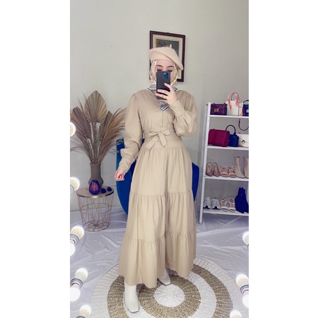 Persia Dress/long dress/dress polos/dress belt obi