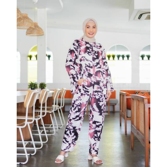 PAKAIAN WANITA - VERONA SET - SETELAN WANITA - BAJU TIDUR
