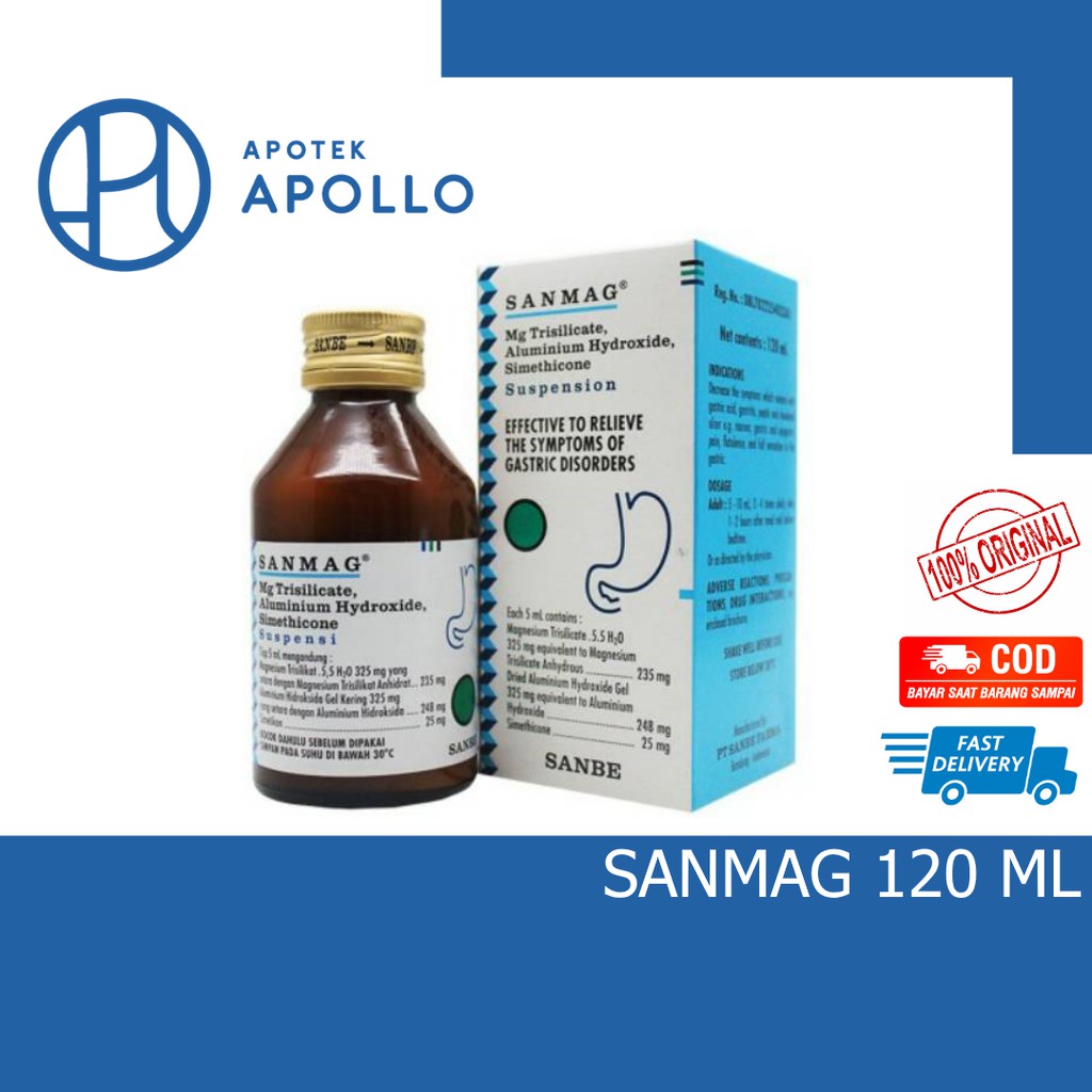 SANMAG SIRUP 120 ML