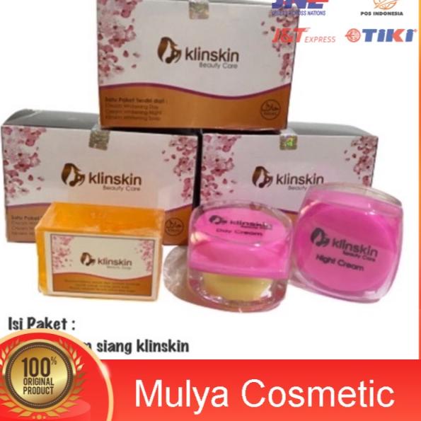 ✰ []PAKET SKINCARE CREAM KLINSKIN BEAUTY CARE ORIGINAL ADA HOLOGRAM[Pembersih Wajah] ☇