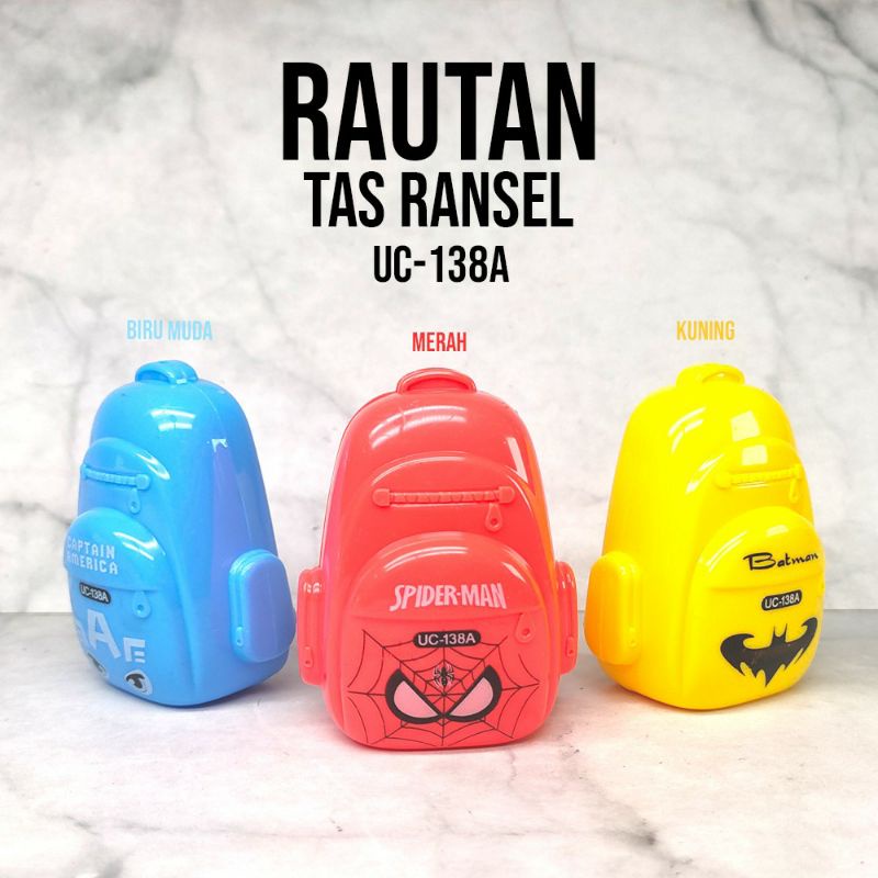 

Rautan / Rautan Tas Ransel / Rautan fancy / Rautan karakter / Rautan UC-138A