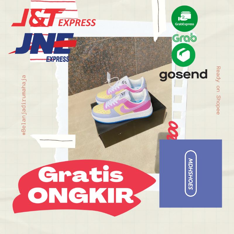 NIKE AIR FORCE ONE LOW UV CHANGE COLOUR (GRATIS BOX)