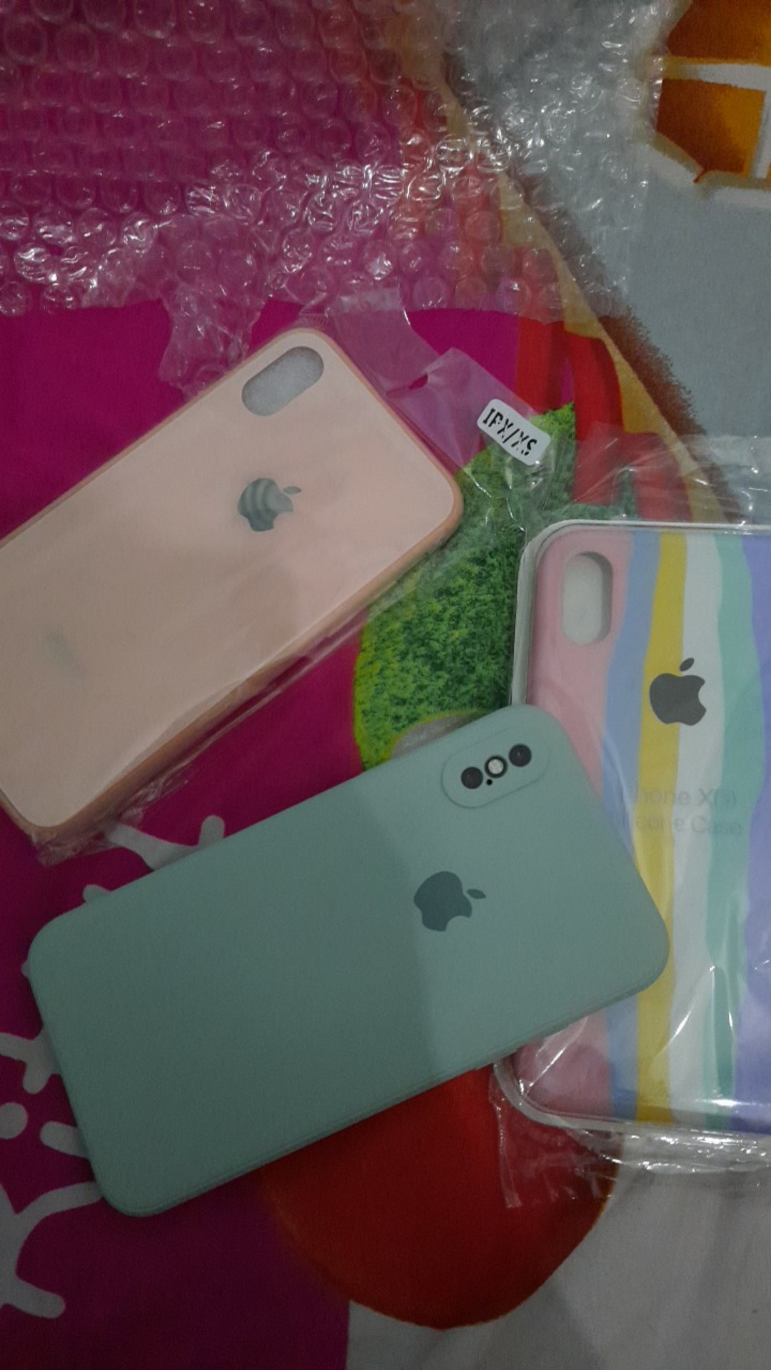 Silicone Glass - Warna Pastel Anti Baret Anti Dekil