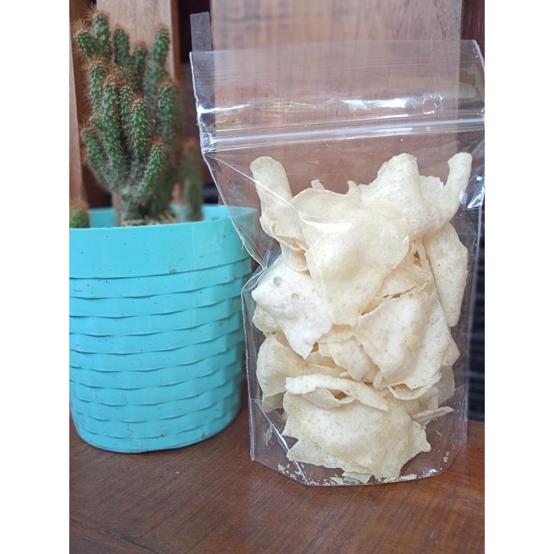 

Cassava Chips Lempeng Kerupuk Keripik Getuk Gethuk Singkong Telo Renyah 50g