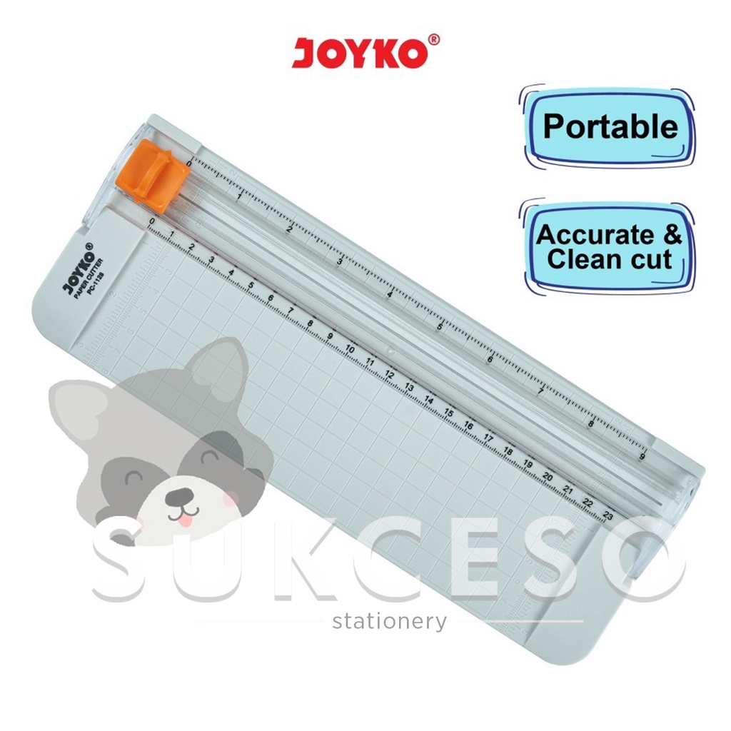 

Joyko Paper Cutter PC-1128 Paper Size A5 / Alat Pemotong Kertas Murah Berkualitas