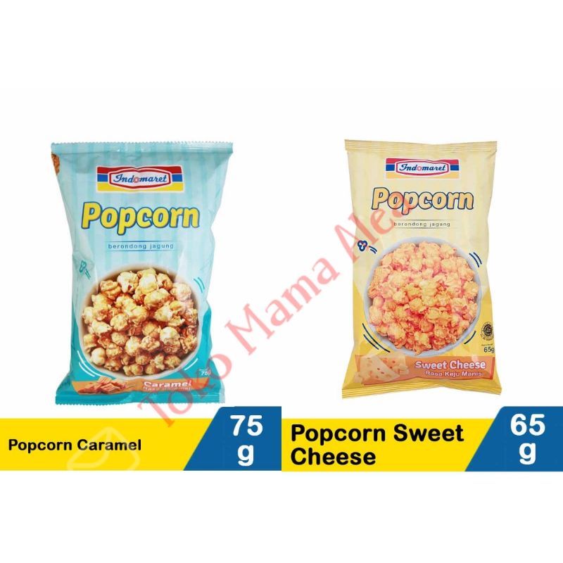 

Indomaret Popcorn Murah dan Enak | Indomaret Popcorn Caramel 75G| Indomaret Popcorn Sweet Cheese 65G