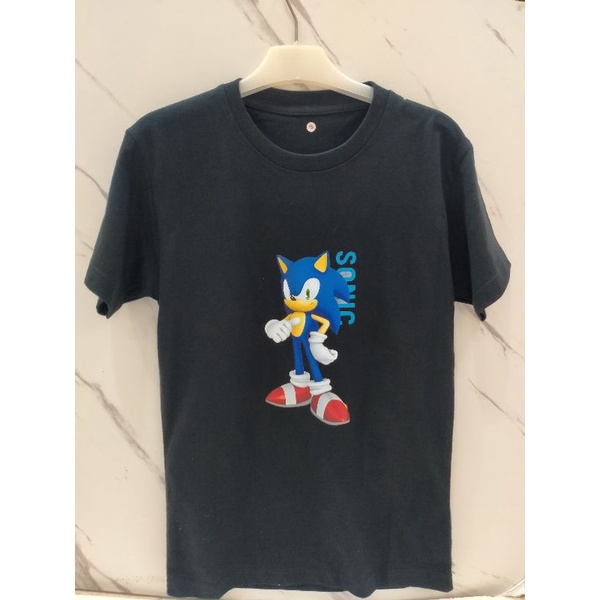 Kaos anak laki laki/kaos Sonic/kaos import anak/kaos sablon sonic