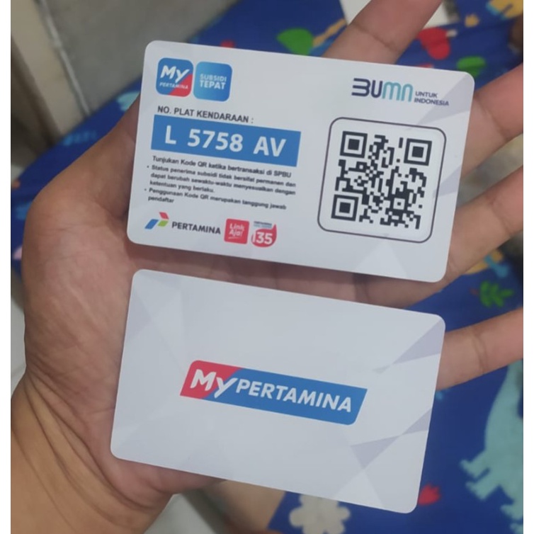 Kartu MyPertamina ID Card My Pertamina