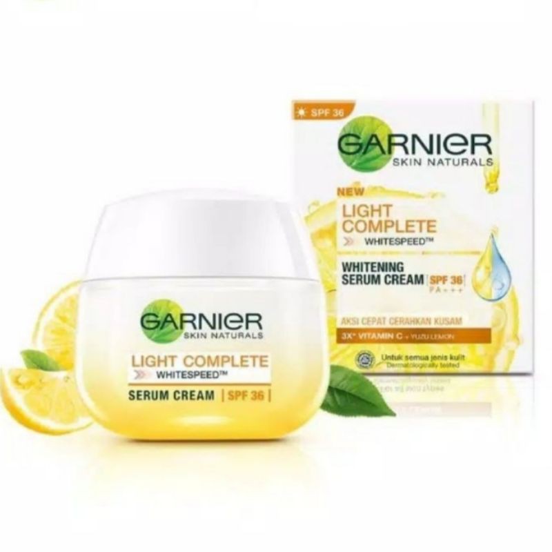 GARNIER Light Complete Day Cream SPF 36 - 50ml