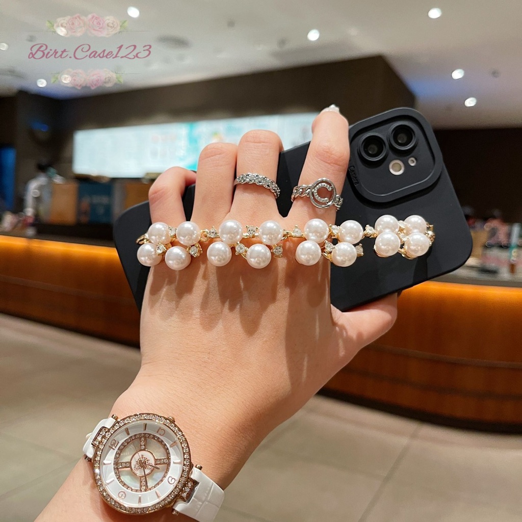 SOFTCASE SILIKON PROCAMERA RANTAI MUTIARA FOR ALL TYPE OPPO VIVO SAMSUNG REALME XIAOMI IPHONE BC6501