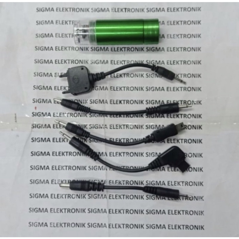 MOBIL PHONE EMERGENCY CHARGER PAKAI BATERAI AA 1 BUAH OUTPUT 5 VOLT