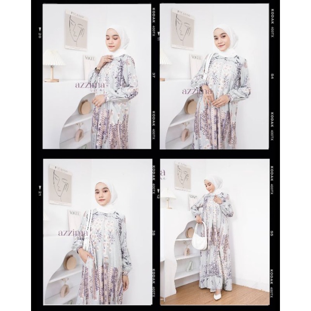 Gamis Maxmara Lux Premium pattern by Original RM / Shabya Dress by Azzima / Ria Miranda Pattern /Gam