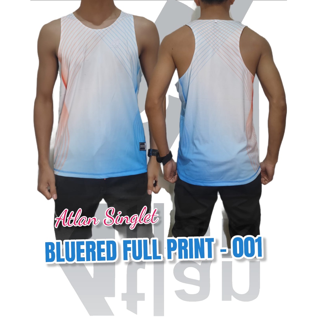 Singlet Lari Printing Olahraga Running By Atlan Sport